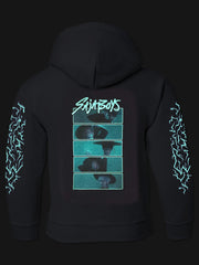KPop Demon Hunters SAJA BOYS Glow in the Dark Kids Hoodie
