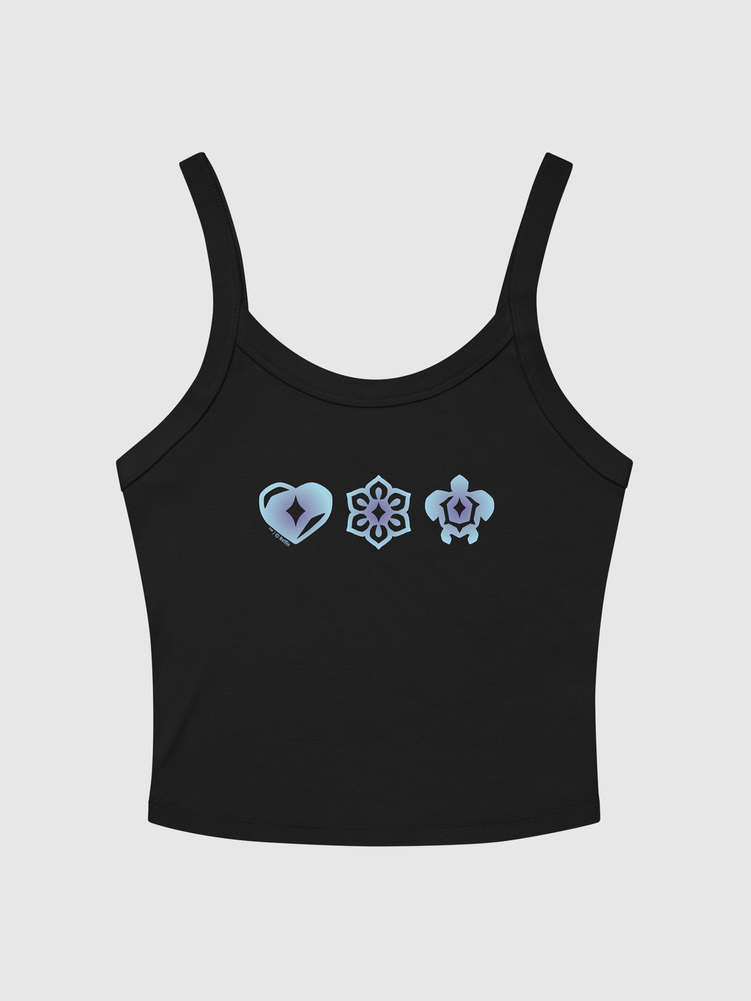 KPop Demon Hunters Micro-Rib Tank Top HUNTR/X Icons