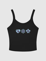 KPop Demon Hunters Micro-Rib Tank Top HUNTR/X Icons