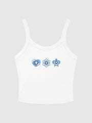 KPop Demon Hunters Micro-Rib Tank Top HUNTR/X Icons