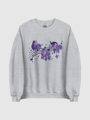 KPop Demon Hunters Crewneck Sweatshirt HUNTR/X Music Notes