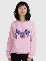 KPop Demon Hunters Crewneck Sweatshirt HUNTR/X Music Notes