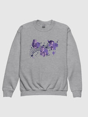 KPop Demon Hunters Kids Crewneck Sweatshirt HUNTR/X Music Notes