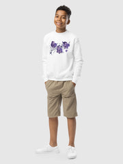 KPop Demon Hunters Kids Crewneck Sweatshirt HUNTR/X Music Notes