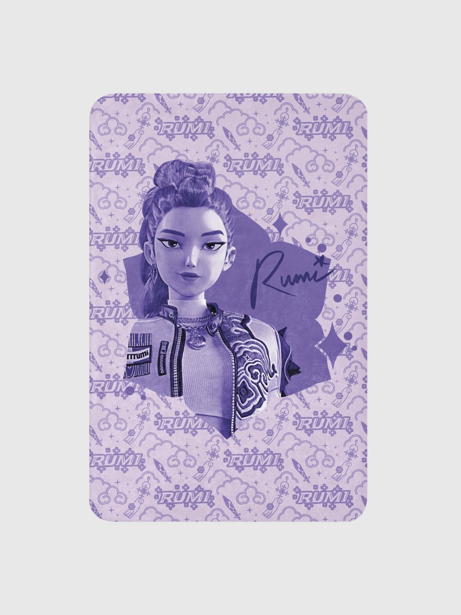 KPop Demon Hunters Sherpa Blanket Rumi