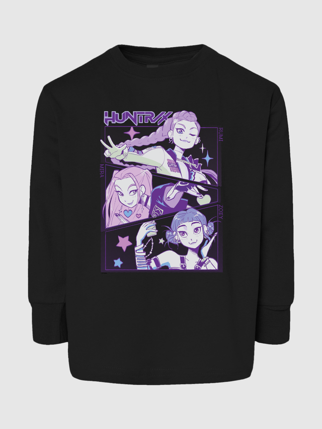 KPop Demon Hunters Toddler Long Sleeve T-Shirt HUNTR/X