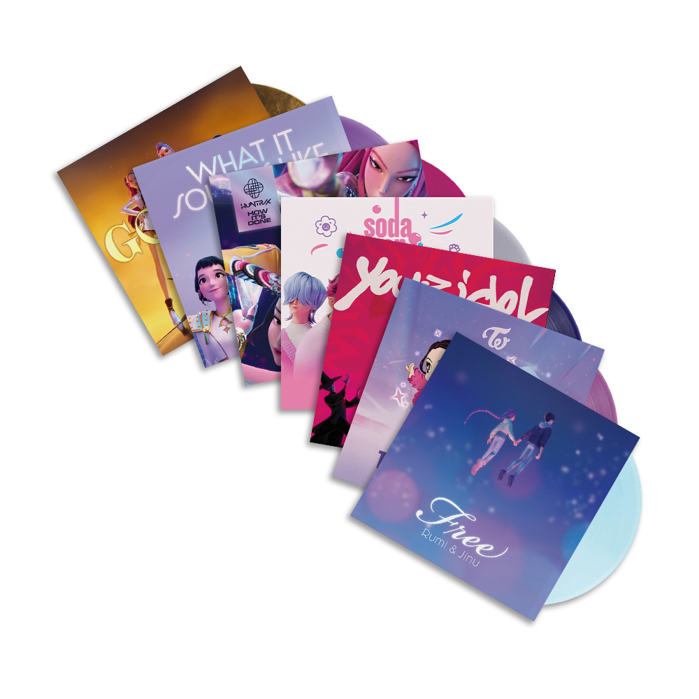 KPop Demon Hunters 7" Vinyl Bundle