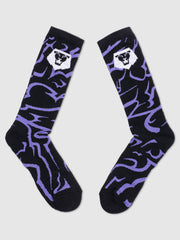 KPop Demon Hunters Athletic Crew Sock Saja Boys Glow In The Dark