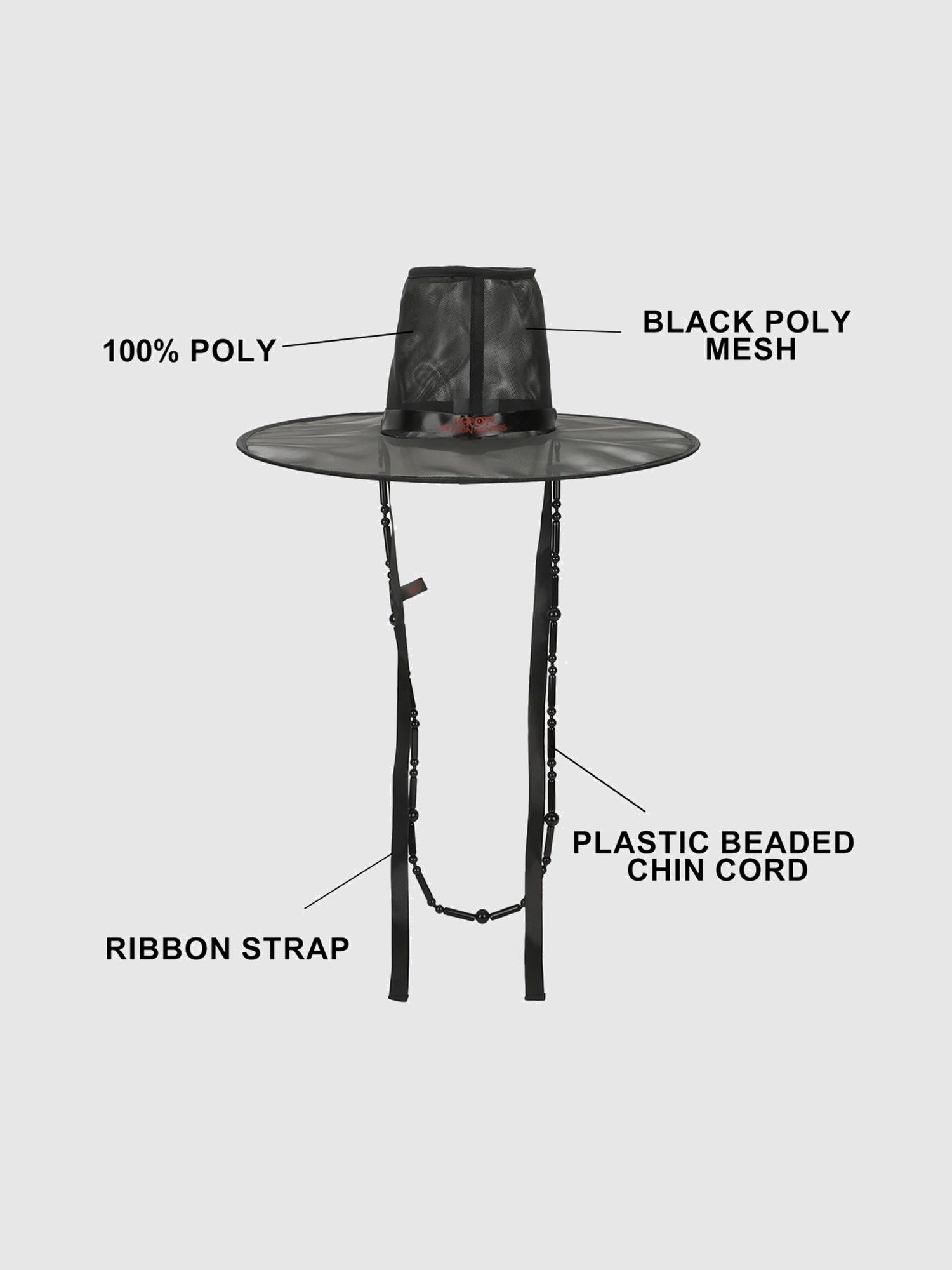 KPop Demon Hunters Jinu Cosplay Hat