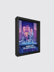 KPop Demon Hunters Shadowbox Art