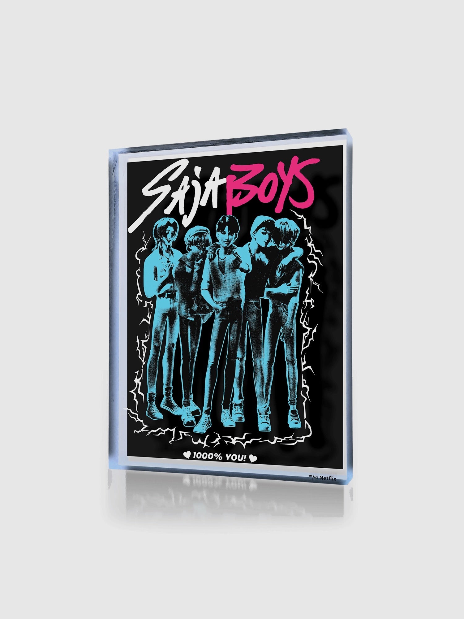 KPop Demon Hunters SAJA BOYS Crew Desktop Art