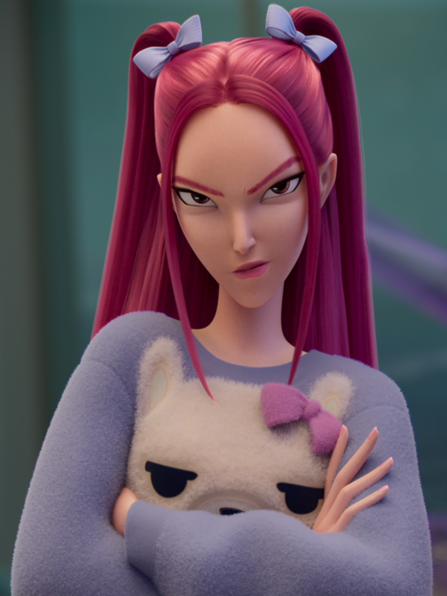 KPop Demon Hunters Mira's Polar Bear Sweatshirt