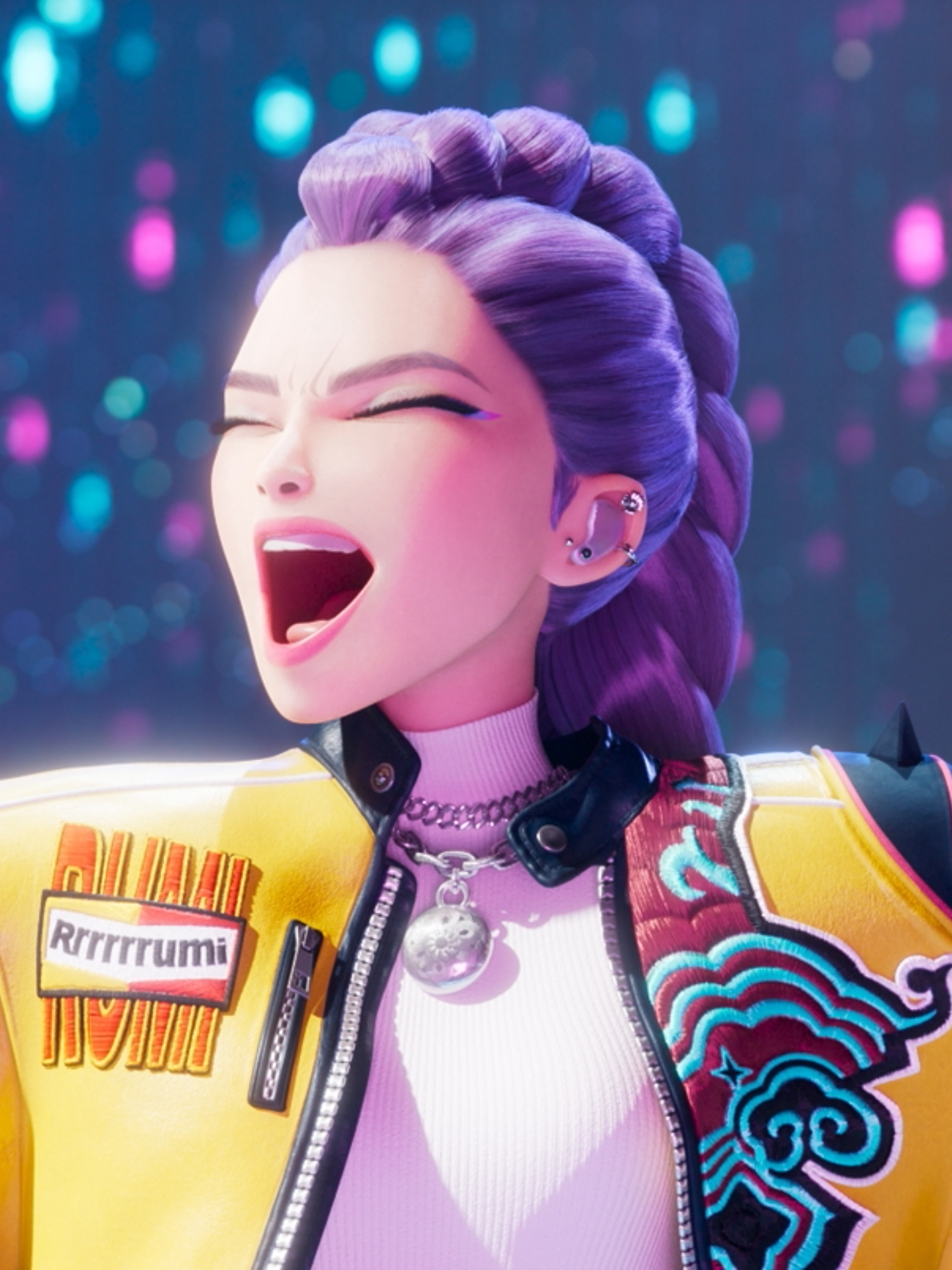 KPop Demon Hunters Rumi's Yellow Jacket