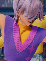 KPop Demon Hunters Mystery Saja's Knitted V-Neck Vest