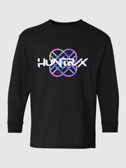 KPop Demon Hunters HUNTR/X Logo Kids Long Sleeve T-Shirt