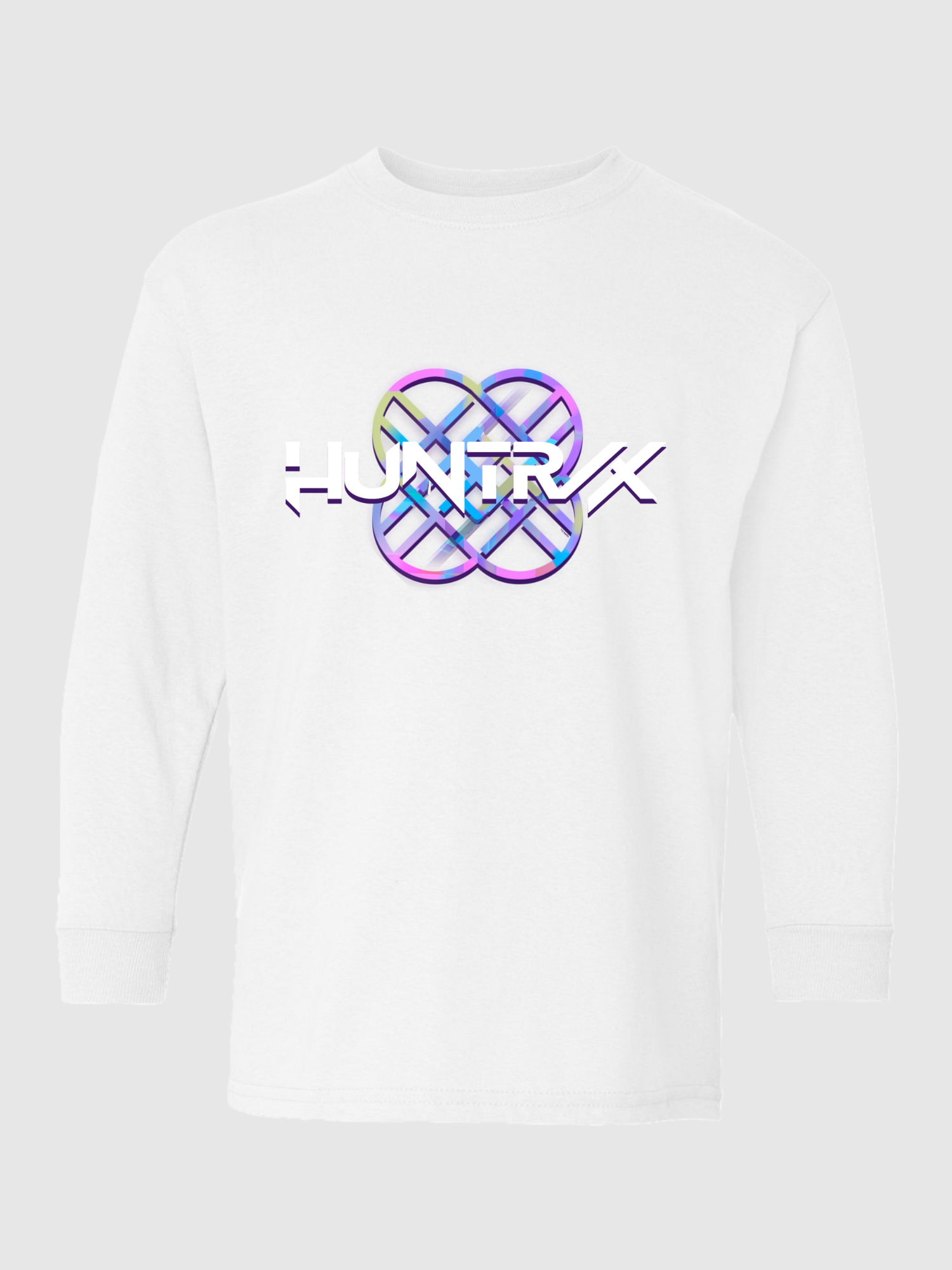 KPop Demon Hunters HUNTR/X Logo Kids Long Sleeve T-Shirt