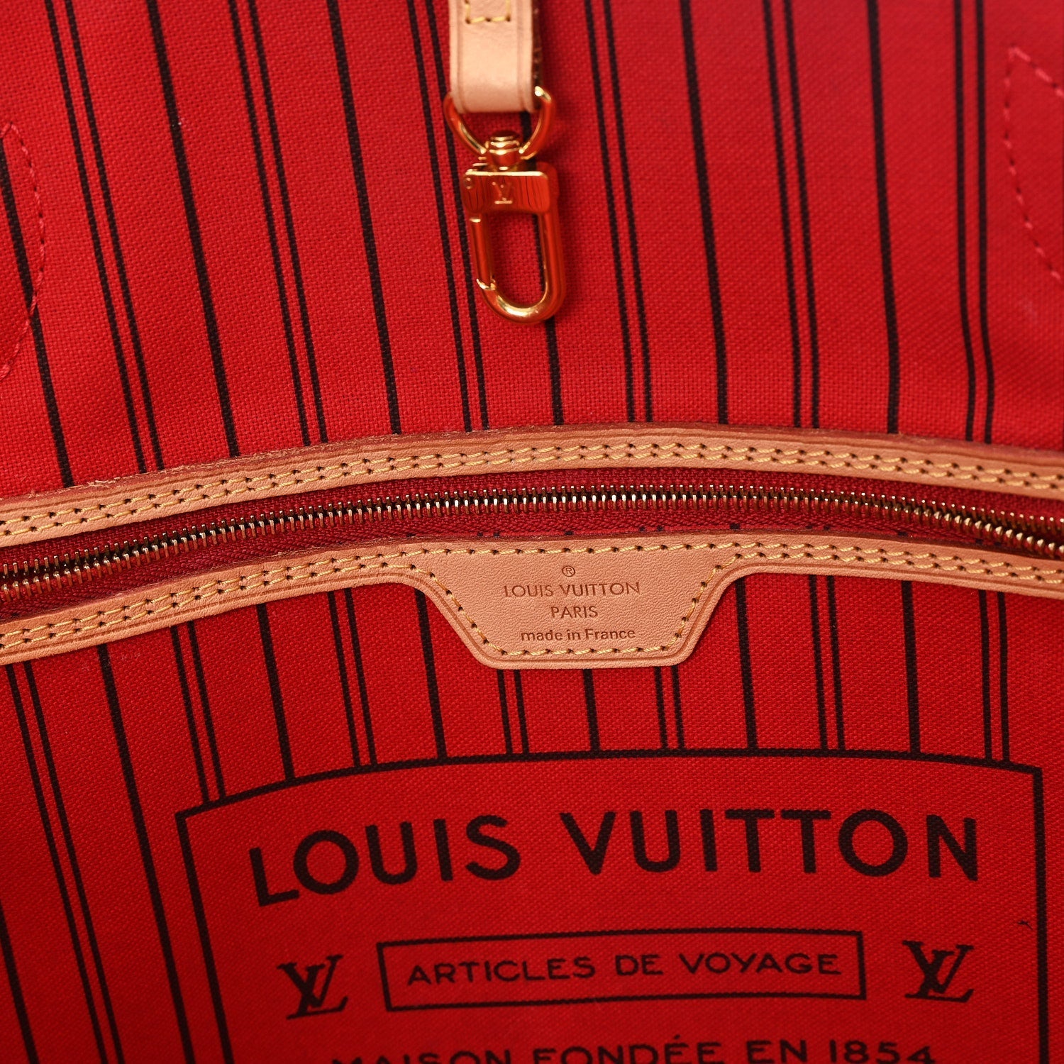 Monogram Neo Neverfull MM Cherry