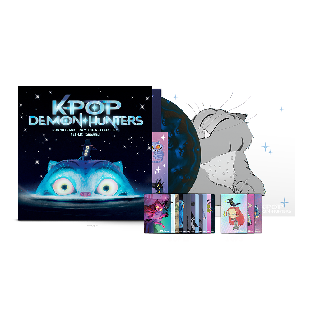 KPop Demon Hunters sticker (Soundtrack From The Netflix Film) Glow-In-The-Dark Derpy/Sussie Edition