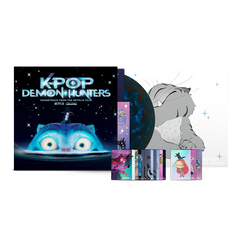 KPop Demon Hunters sticker (Soundtrack From The Netflix Film) Glow-In-The-Dark Derpy/Sussie Edition