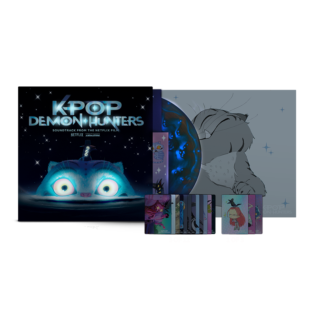 KPop Demon Hunters sticker (Soundtrack From The Netflix Film) Glow-In-The-Dark Derpy/Sussie Edition