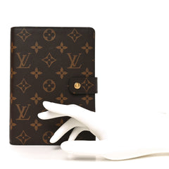 Monogram Medium Ring Agenda Cover