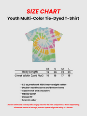 KPop Demon Hunters Zoey Tie-Dye Kids T-Shirt