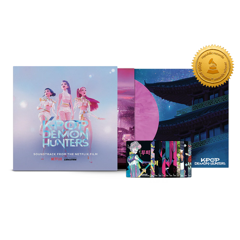 KPop Demon Hunters (Soundtrack from the Netflix Film) Official Store Exclusive LP (Smokey Fuchsia)