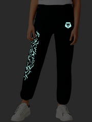 KPop Demon Hunters Glow in the Dark Youth Sweatpants Saja Boys