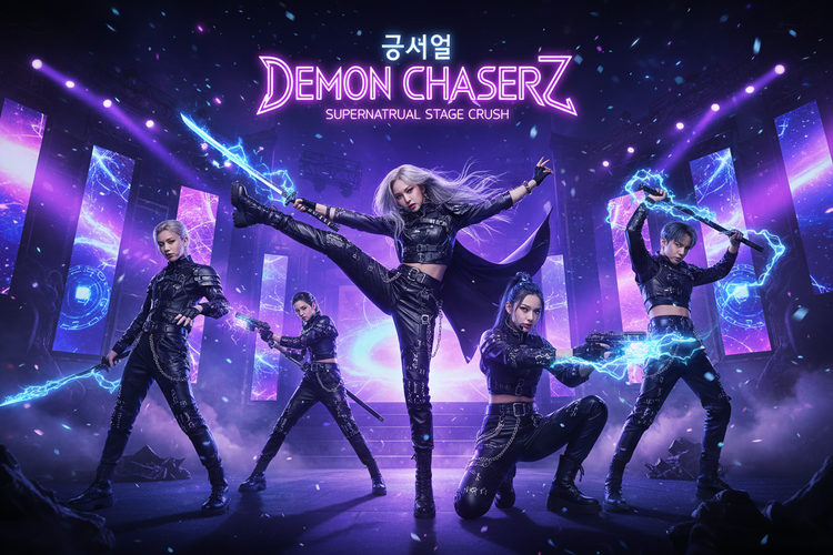 KPop Demon Hunters Hero Banner 1