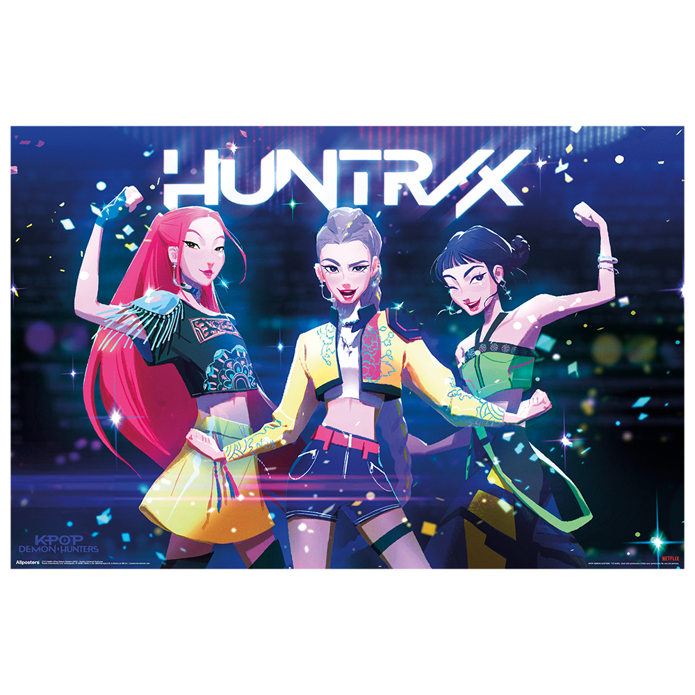 KPop Demon Hunters - huntr/x Soundtrack Exclusive Poster