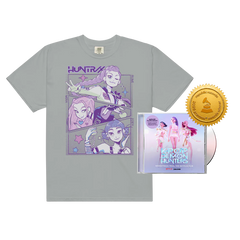KPop Demon Hunters (Soundtrack from the Netflix Film) CD + HUNTR/X T-Shirt
