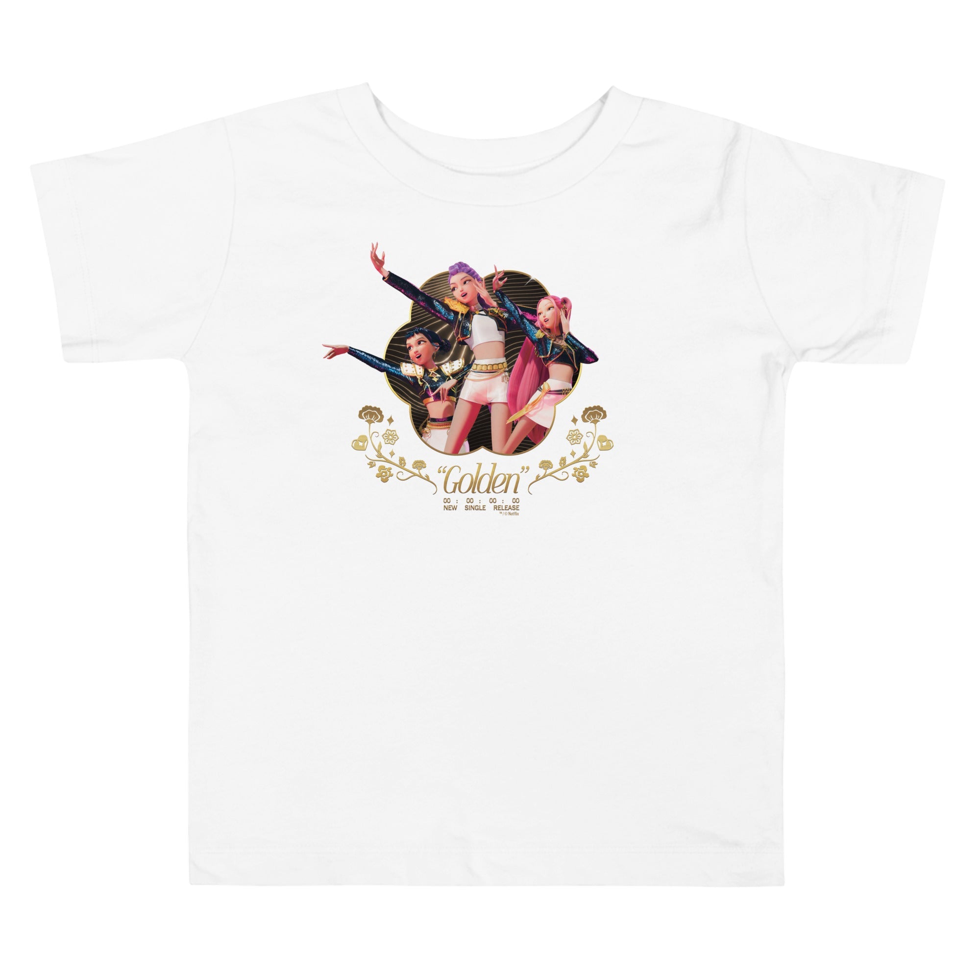 KPop Demon Hunters Toddler T-Shirt HUNTR/X Golden Release