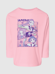 KPop Demon Hunters Toddler Long Sleeve T-Shirt HUNTR/X